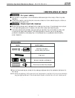 Preview for 5 page of COMFORT-AIRE PS-121B Installation, Operation And Maintenance Manual