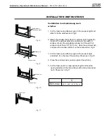 Preview for 11 page of COMFORT-AIRE PS-121B Installation, Operation And Maintenance Manual