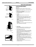 Предварительный просмотр 14 страницы COMFORT-AIRE PSH-141A Installation, Operation & Maintenance Manual