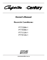 COMFORT-AIRE PTTC09A-1 Owner'S Manual preview