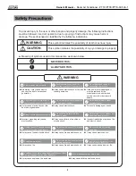 Предварительный просмотр 4 страницы COMFORT-AIRE PTTC09A-1 Owner'S Manual