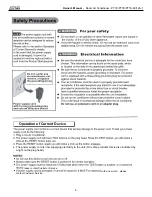 Предварительный просмотр 6 страницы COMFORT-AIRE PTTC09A-1 Owner'S Manual