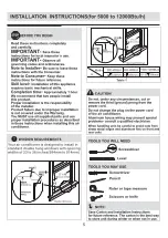 Preview for 8 page of COMFORT-AIRE RAD Series Owner'S Manual