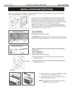 Предварительный просмотр 8 страницы COMFORT-AIRE RG-51J Owner'S Manual