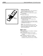 Preview for 14 page of COMFORT-AIRE SVH09SA-0 Remote Control Manual