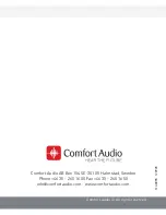 Preview for 49 page of Comfort audio Comfort Contego R800 User Manual