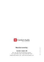 Preview for 20 page of Comfort audio Comfort Digisystem DE10 User Manual