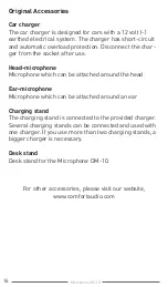 Preview for 16 page of Comfort audio Comfort Digisystem DM10 User Manual