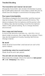 Preview for 17 page of Comfort audio Comfort Digisystem DM10 User Manual