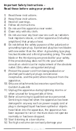 Preview for 19 page of Comfort audio Comfort Digisystem DM10 User Manual