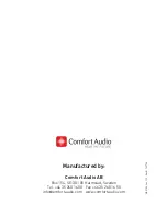 Preview for 24 page of Comfort audio DM80 User Manual