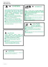 Preview for 2 page of Comfort Bilt HP55 Operator'S Manual