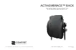 Comfort Company ACTA-EMBRACE Back Manual предпросмотр