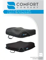 Comfort Company IS-GENERALCUSHION-0315 User Manual preview