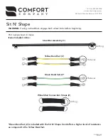 Comfort Company Sit N’ Shape Manual preview