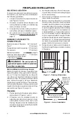 Preview for 4 page of Comfort Flame B36L-M Owner'S Operation And Installation Manual