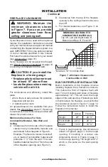 Preview for 10 page of Comfort Flame CDCFNRB Owners Manual And Installation Manual