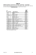 Preview for 27 page of Comfort Flame CDCFNRB Owners Manual And Installation Manual