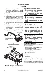 Preview for 14 page of Comfort Flame CSG3924NRC Owner'S Manual