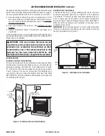 Preview for 9 page of Comfort Flame Cumberland32XWS Installation And Operation Instructions Manual