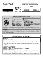 Comfort Flame MFBOD24NM Installation And Operation Instructions Manual preview