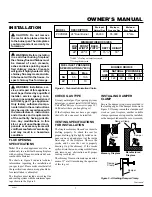 Preview for 7 page of Comfort Flame PCVDR24 RGA Owner'S Operation And Installation Manual