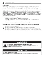 Preview for 5 page of Comfort Glow 25-900-001 Installation And Operating Instructions Manual