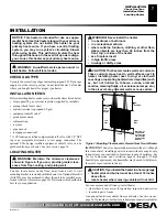 Preview for 7 page of Comfort Glow CBN20, CBP20, SBN20, SBP20, CB Safety Information And Installation Manual