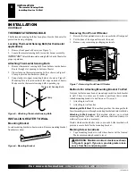 Preview for 8 page of Comfort Glow CBN20, CBP20, SBN20, SBP20, CB Safety Information And Installation Manual