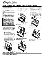 Preview for 16 page of Comfort Glow CCL3018NT Owner'S Operation And Installation Manual