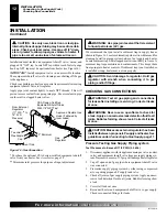 Preview for 12 page of Comfort Glow CCL3018P Owner'S Operation And Installation Manual