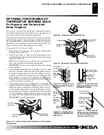 Preview for 27 page of Comfort Glow CCL3018P Owner'S Operation And Installation Manual