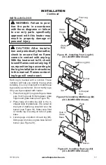 Preview for 17 page of Comfort Glow CCL3924NRA Owner'S Manual