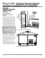 Preview for 6 page of Comfort Glow CCL3930PT Owner'S Operation And Installation Manual