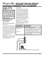 Preview for 8 page of Comfort Glow CCL3930PT Owner'S Operation And Installation Manual