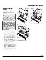 Preview for 13 page of Comfort Glow CCL3930PT Owner'S Operation And Installation Manual