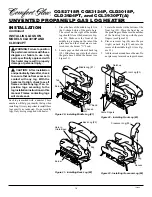 Preview for 14 page of Comfort Glow CCL3930PT Owner'S Operation And Installation Manual