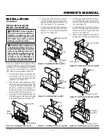 Preview for 15 page of Comfort Glow CCL3930PT Owner'S Operation And Installation Manual