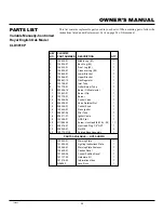 Preview for 29 page of Comfort Glow CCL3930PT Owner'S Operation And Installation Manual