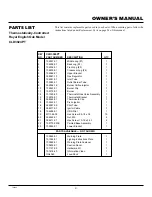 Preview for 31 page of Comfort Glow CCL3930PT Owner'S Operation And Installation Manual