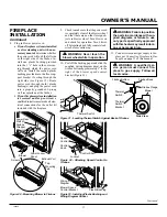 Preview for 17 page of Comfort Glow CDV34 Owner'S Operation And Installation Manual