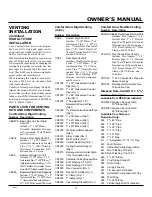 Preview for 15 page of Comfort Glow CDV37N Owner'S Operation And Installation Manual