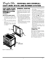 Предварительный просмотр 8 страницы Comfort Glow CDVBN Owner'S Operation And Installation Manual