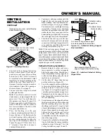 Предварительный просмотр 15 страницы Comfort Glow CDVBN Owner'S Operation And Installation Manual