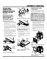 Предварительный просмотр 21 страницы Comfort Glow CDVBN Owner'S Operation And Installation Manual