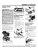 Preview for 15 page of Comfort Glow CF26PR Owner'S Operation And Installation Manual