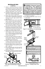 Предварительный просмотр 13 страницы Comfort Glow CFS26NT Owner'S Operation And Installation Manual