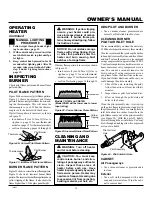 Preview for 13 page of Comfort Glow CG10N Owner'S Operation And Installation Manual