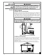 Preview for 7 page of Comfort Glow CG2618NVA Owner'S Operation And Installation Manual