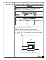 Preview for 9 page of Comfort Glow CG2618NVA Owner'S Operation And Installation Manual